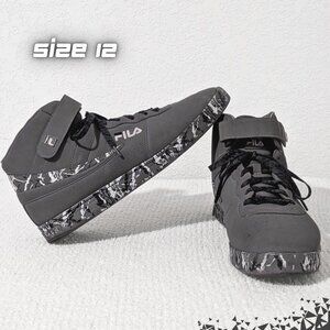 Fila Vulc 13 ("Castlerock" Marble) High-Top Basketball Sneakers